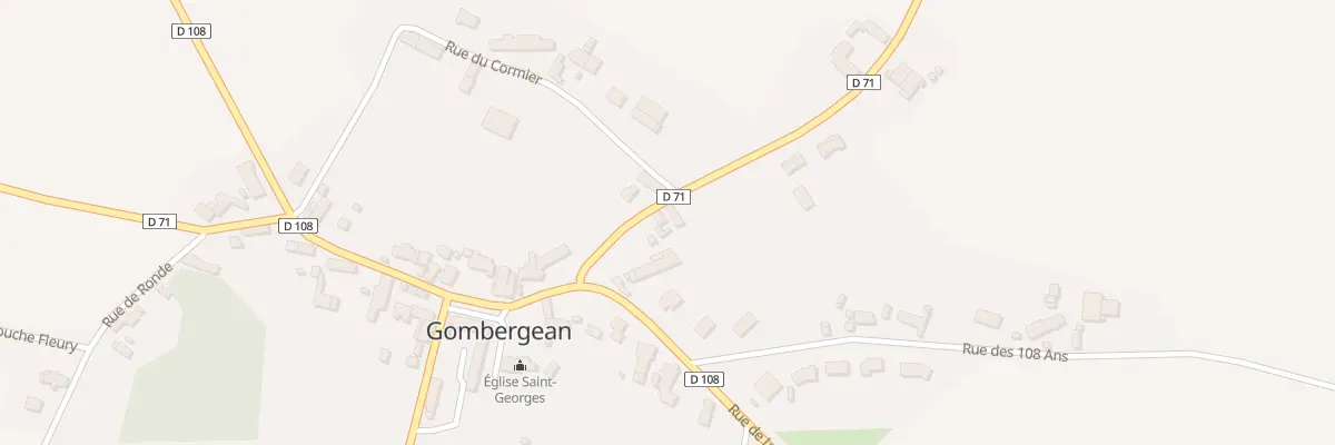 Plan du 61 Rue de Beauce à Gombergean
