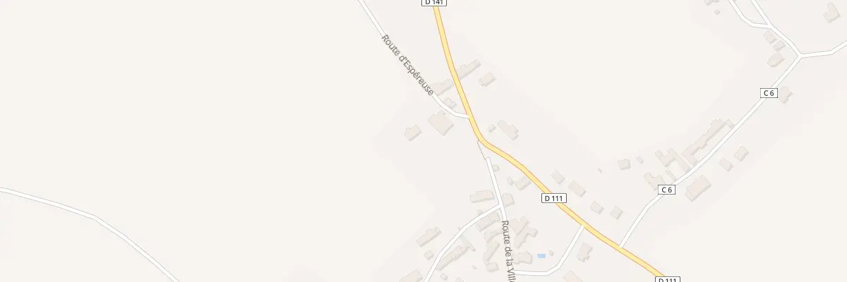 Plan du 2 Rte d’Espereuse à Saint-Firmin-des-Prés