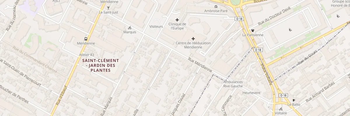 Plan du 55 Rue Méridienne à Rouen
