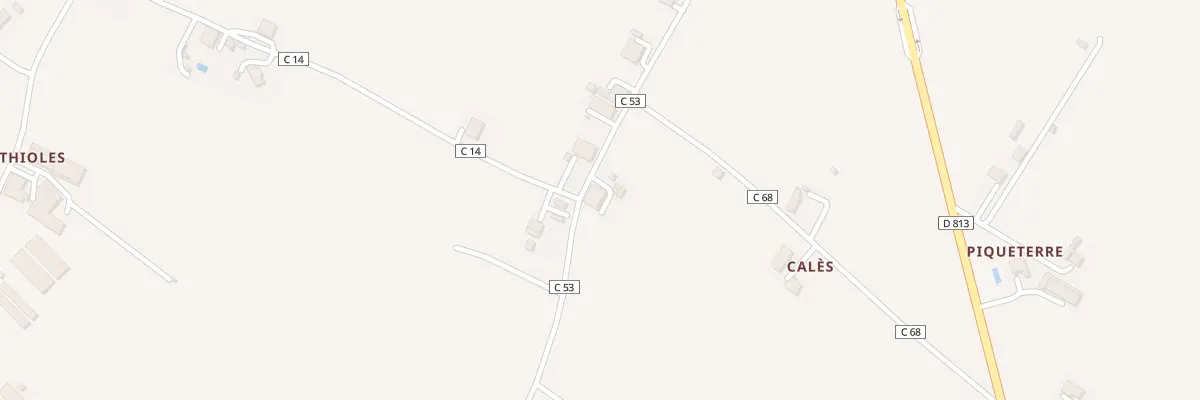 Plan du 521 Che de Revel à Moissac