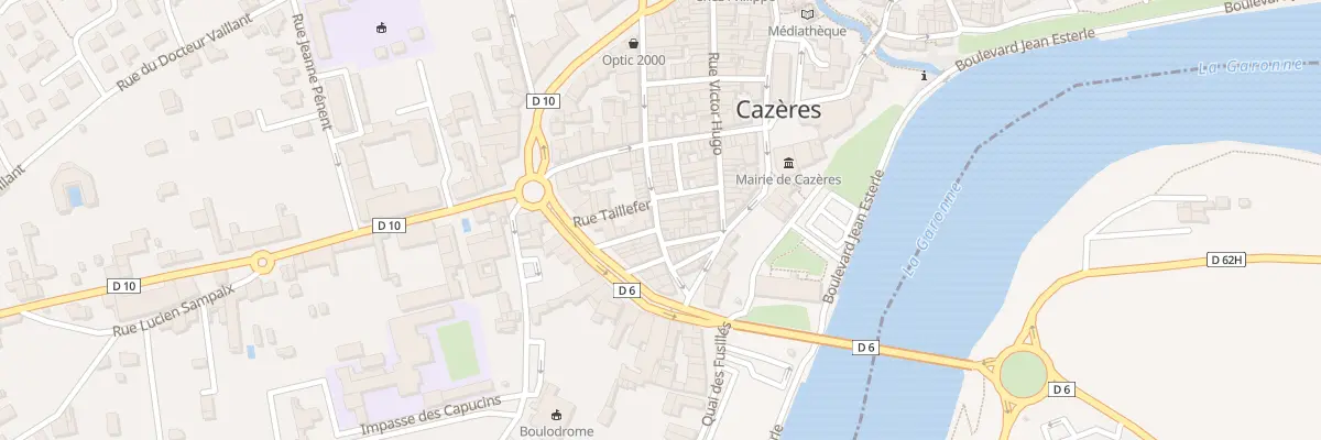 Plan du 37 Rue Emile Zola à Cazères