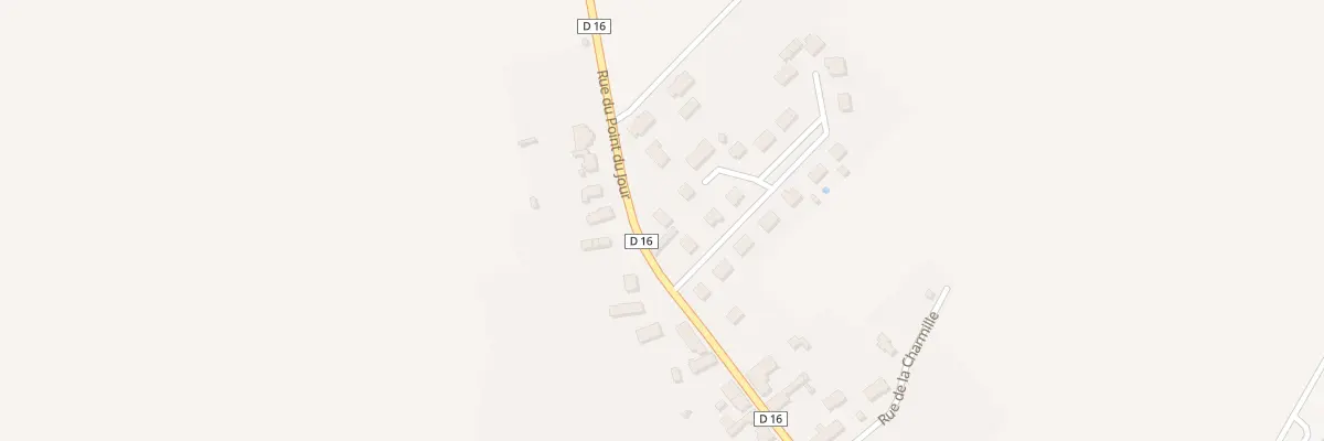 Plan du 40 Rue du Point du Jour à Crucheray