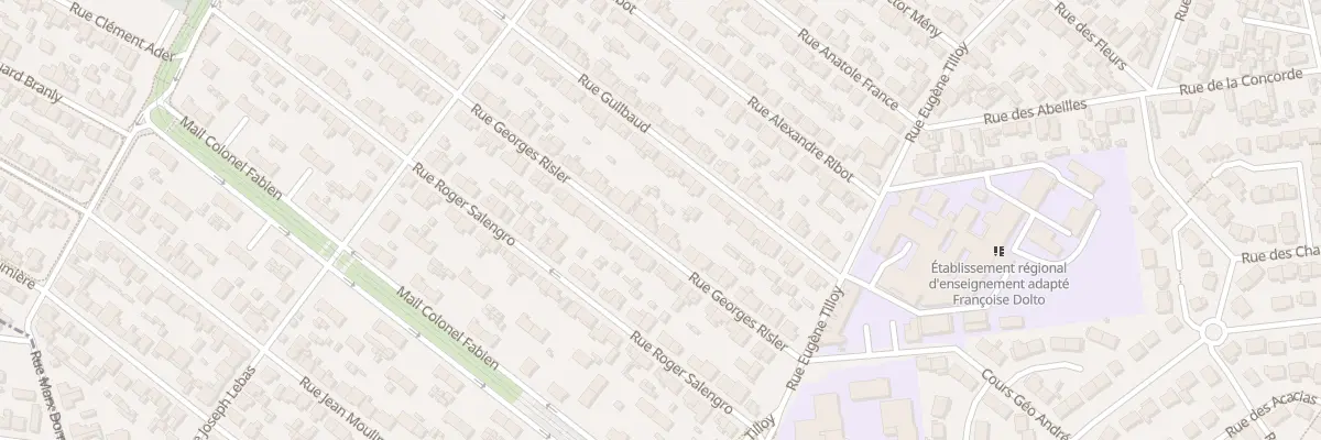 Plan du 24 Rue Georges Risler à Sotteville-lès-Rouen