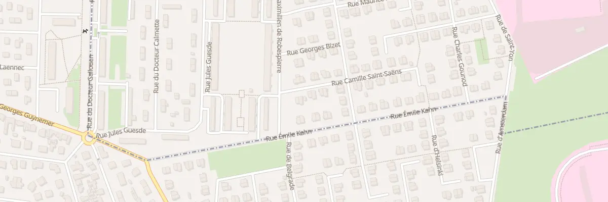 Plan du 29 Rue Camille Saint Saens à Sotteville-lès-Rouen