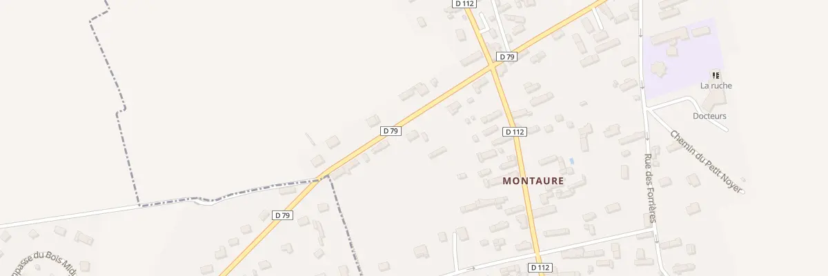 Plan du 110 Rue de la Libération à Terres de Bord