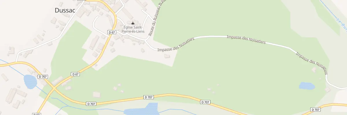 Plan du 94 Imp des Noisetiers à Dussac