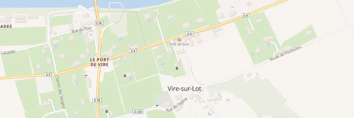 Plan du 5096F Vire à Vire-sur-Lot