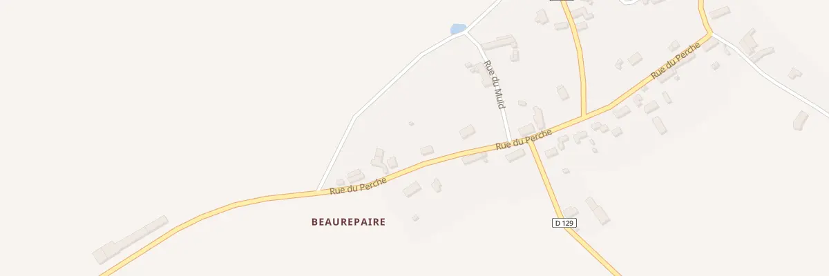 Plan du 15 Rue du Perche à Champrond-en-Gâtine