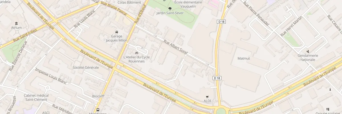 Plan du 11 Rue Albert Sorel au Mesnil-Esnard