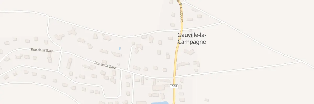 Plan du 4B Le Chêne à Gauville-la-Campagne
