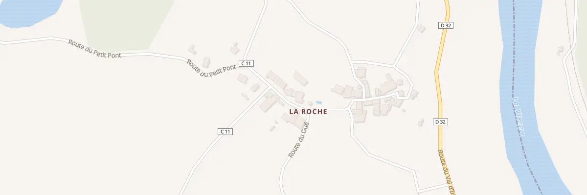 Plan du 5052 La Roche à Saint-Yrieix-sous-Aixe