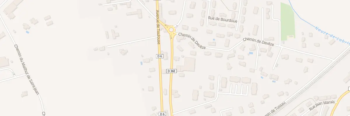 Plan du 20 Av de Saint Cizy à Cazères
