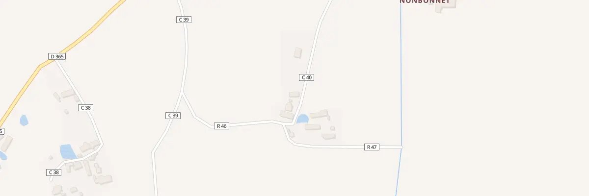 Plan du 32 Nombonnet à Unverre