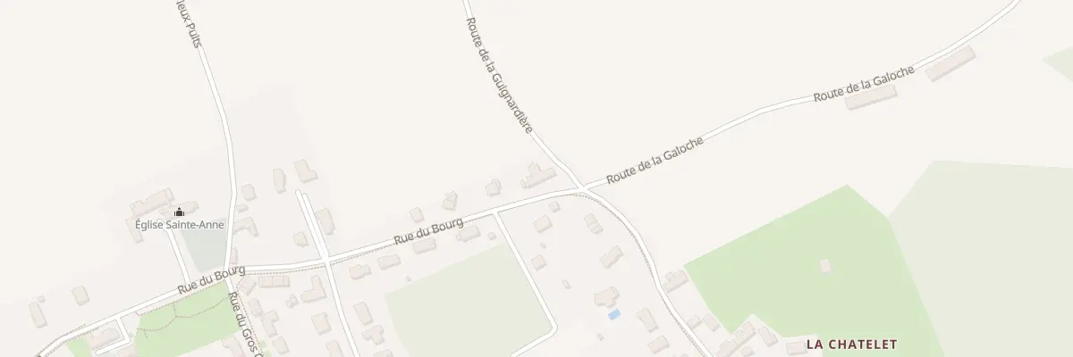 Plan du 33 Rue du Bourg à Sainte-Anne