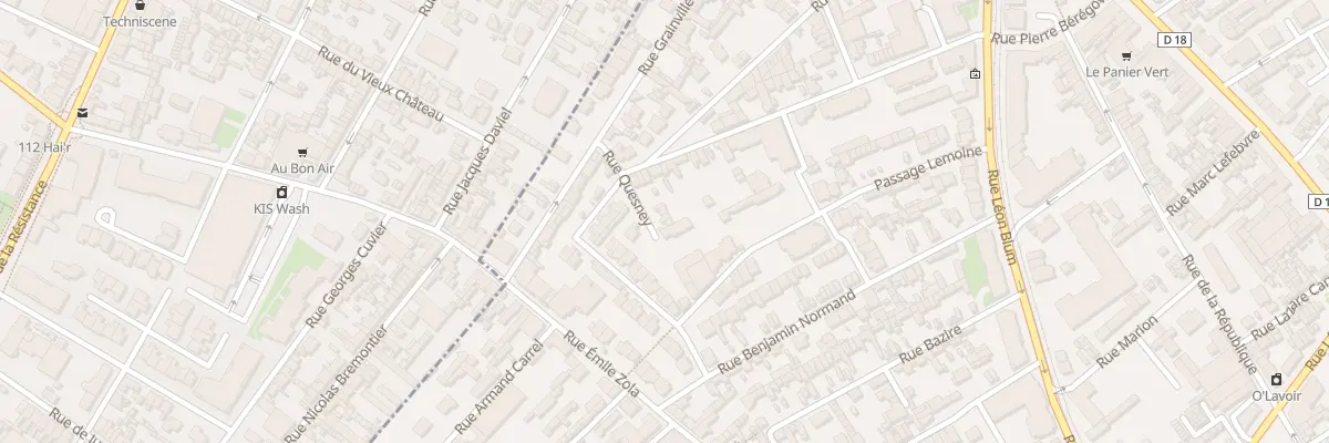 Plan du 61 Rue Quesney à Sotteville-lès-Rouen