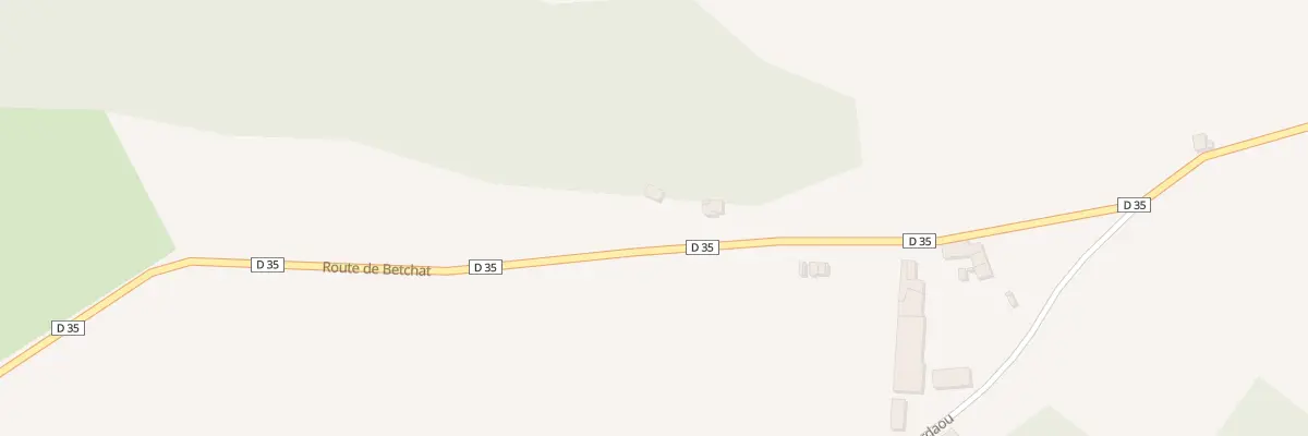 Plan du 5170 Malaing à Fabas
