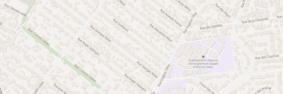 Plan du 17 Rue Guilbaud à Sotteville-lès-Rouen