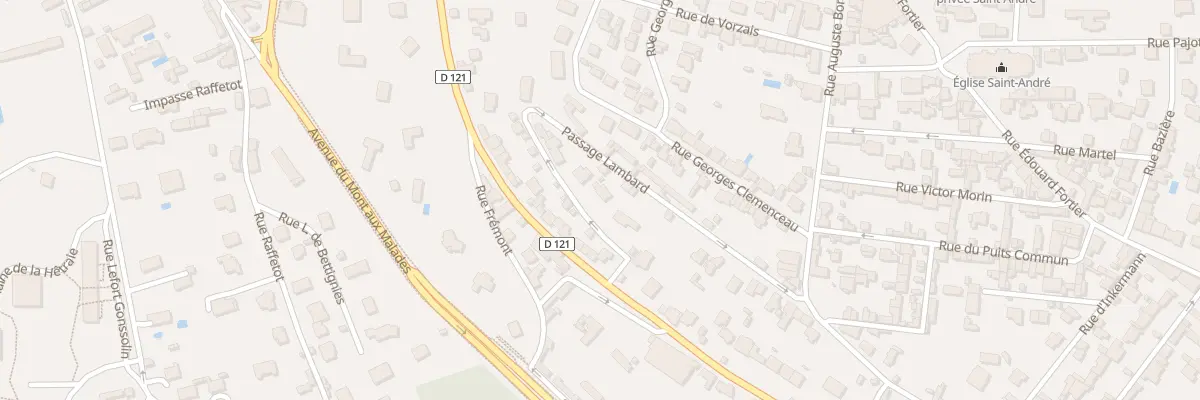 Plan du 4 Pas Lambard à Mont-Saint-Aignan
