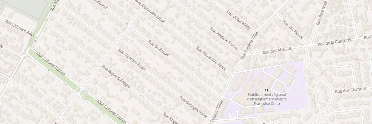Plan du 22 Rue Guilbaud à Sotteville-lès-Rouen