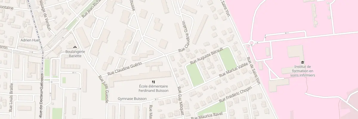 Plan du 20 Rue Auguste Berault à Sotteville-lès-Rouen