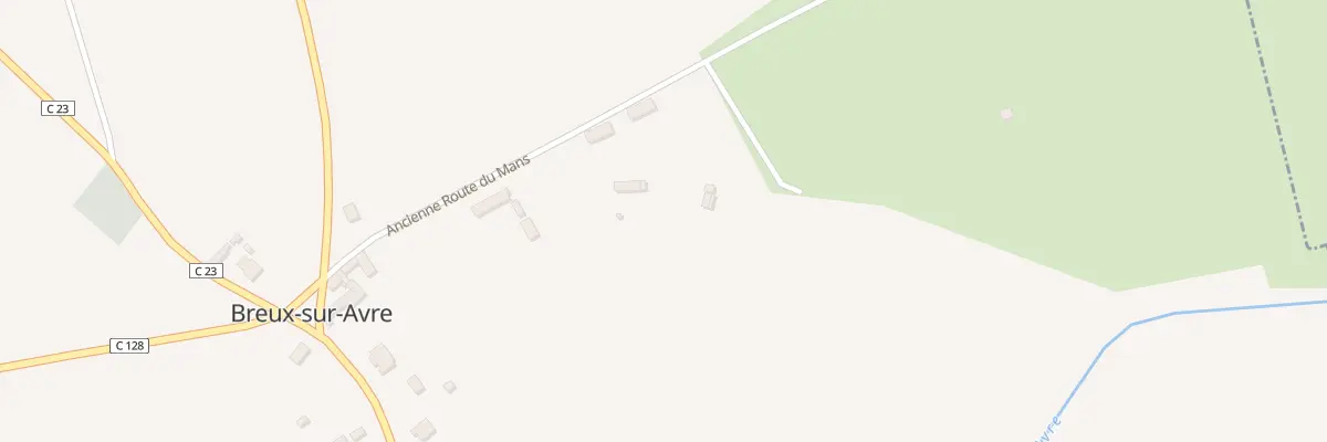 Plan du 2 Breux à Breux-sur-Avre