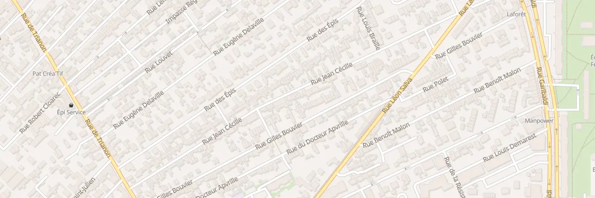 Plan du 105 Rue Jean Cecille à Sotteville-lès-Rouen