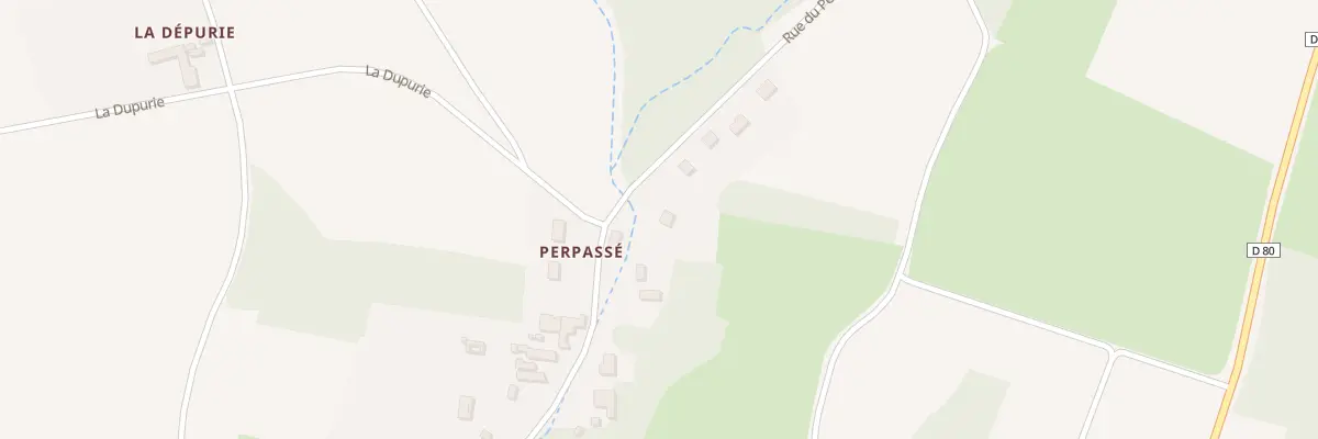 Plan du 37 Rue du Perpassé à Chisseaux