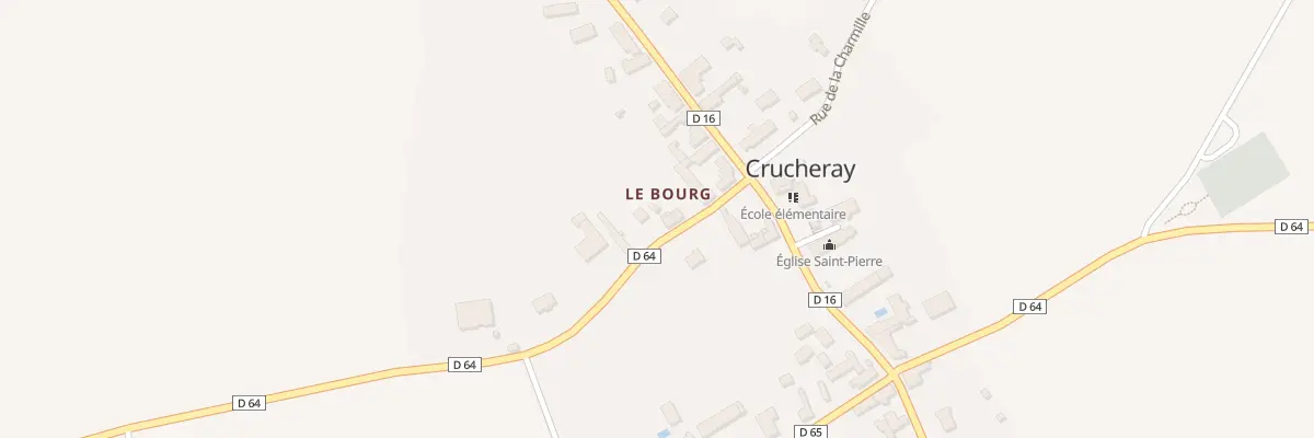Plan du 7 Rue des Acacias à Crucheray