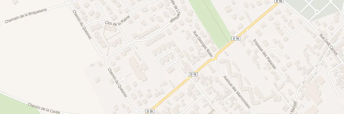 Plan du 10 Rue Marie Curie à Oissel-sur-Seine