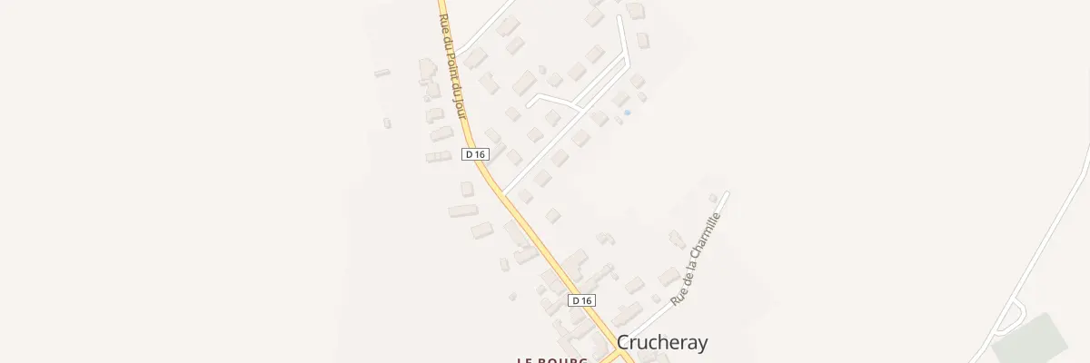 Plan du 3 Rue du Bois de Crucheray à Crucheray