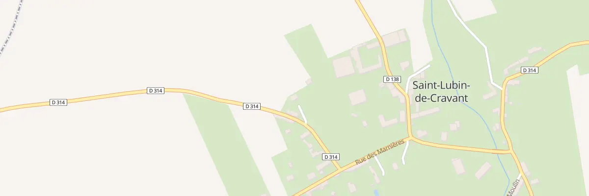 Plan du 6 Rue de la Butte aux Loups à Saint-Lubin-de-Cravant