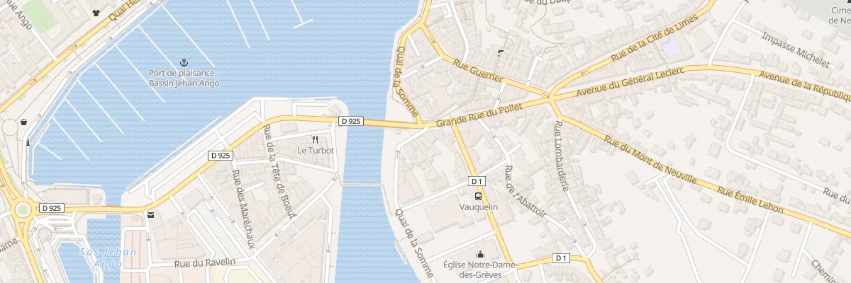 Plan du 14 Grande Rue du Pollet à Dieppe