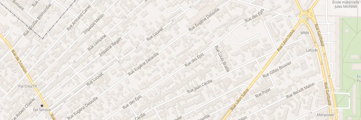 Plan du 49 Rue des Epis à Sotteville-lès-Rouen