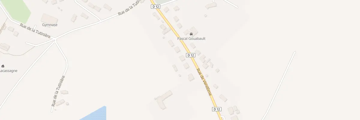 Plan du 48 Rue de Vendome à La Ville-aux-Clercs