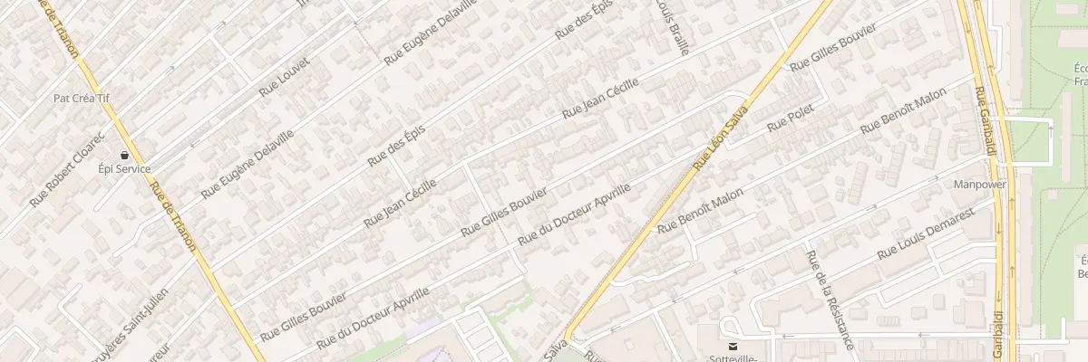 Plan du 108 Rue Gilles Bouvier à Sotteville-lès-Rouen