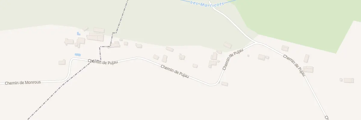 Plan du 24A Pujau à Marignac-Lasclares