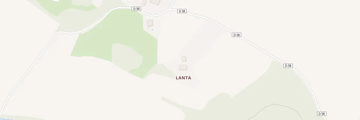 Plan du 65 Lanta à Lautignac