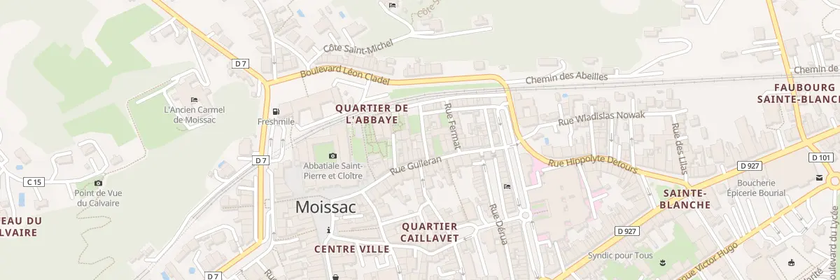 Plan du 5 Rue Tourneuve à Moissac
