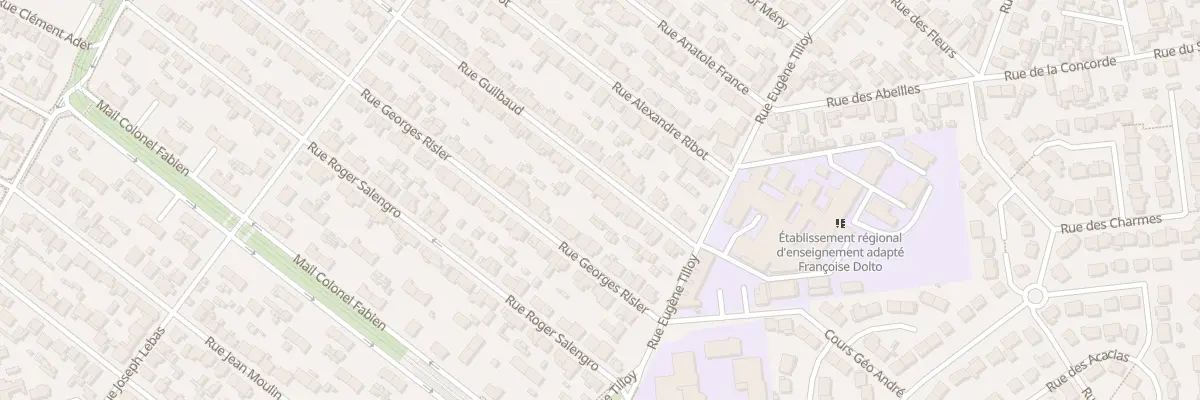Plan du 13 Rue Guilbaud à Sotteville-lès-Rouen