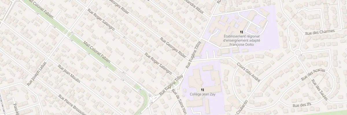 Plan du 5 Rue Georges Risler à Sotteville-lès-Rouen