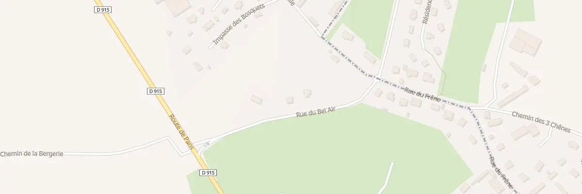 Plan du 175 Rue du Bel Air à Saint-Aubin-sur-Scie