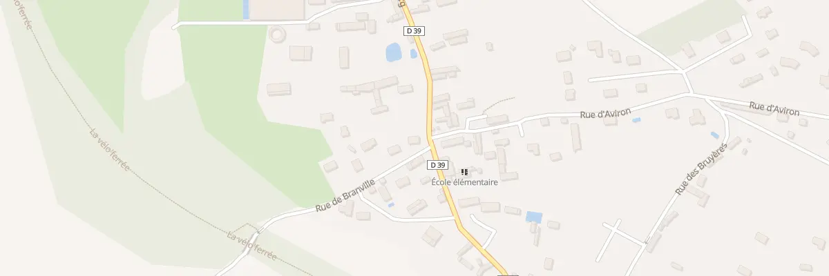 Plan du 2 Rue de Branville à Gauville-la-Campagne