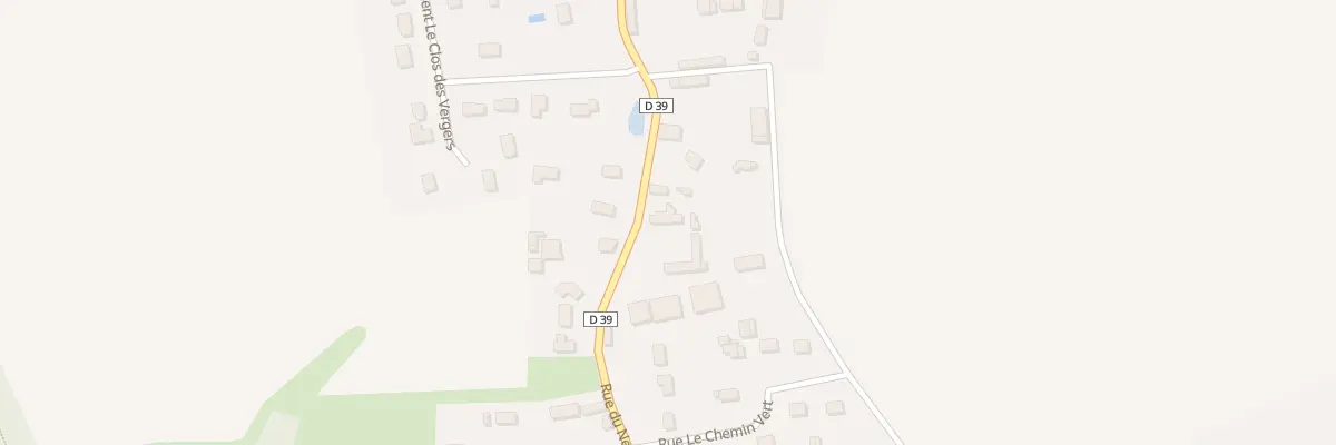 Plan du 38 Rue du Neubourg à Gauville-la-Campagne