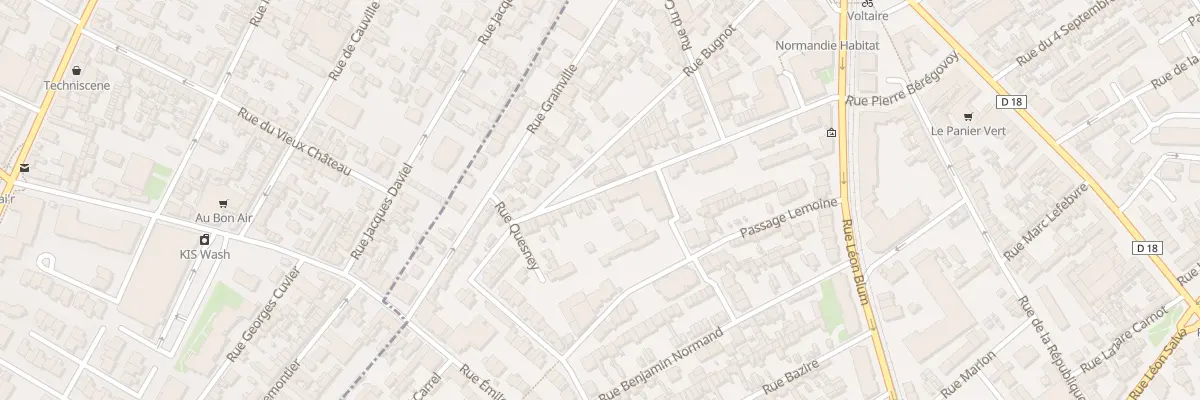 Plan du 41 Rue Quesney à Sotteville-lès-Rouen