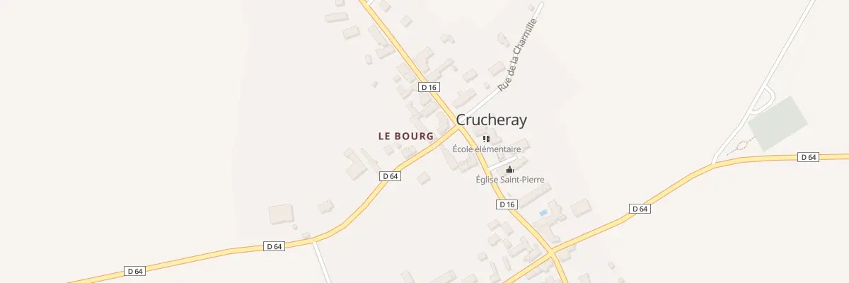 Plan du 3 Rue des Acacias à Crucheray