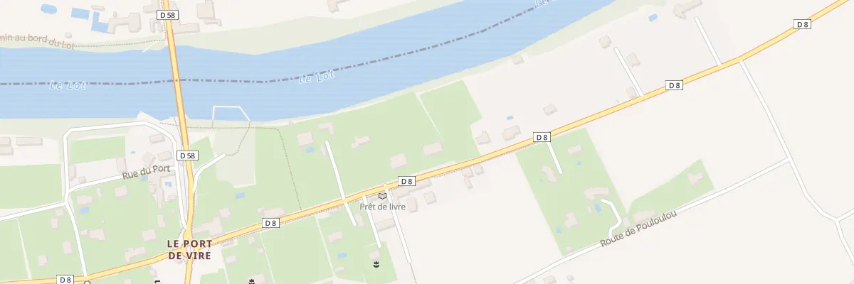 Plan du 5221F Rive de Lacroze à Vire-sur-Lot