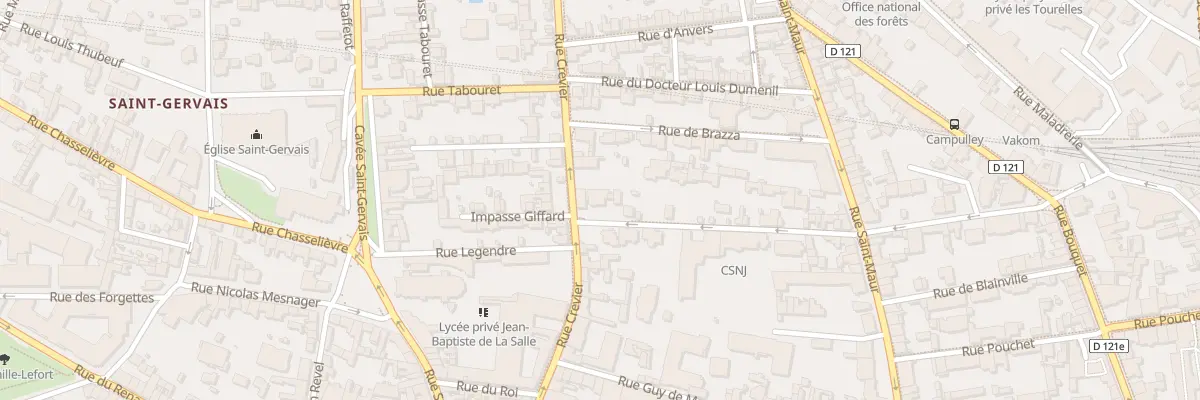 Plan du 24 Rue d’Herbouville à Rouen