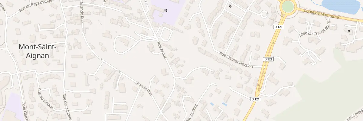 Plan du 26 Rue Aroux à Mont-Saint-Aignan