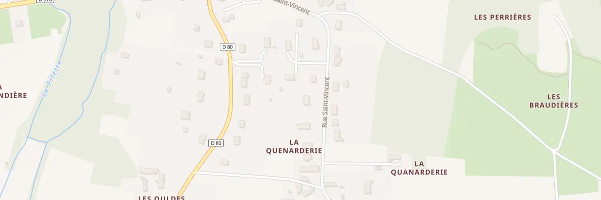 Plan du 31 Rue Saint Vincent à Francueil