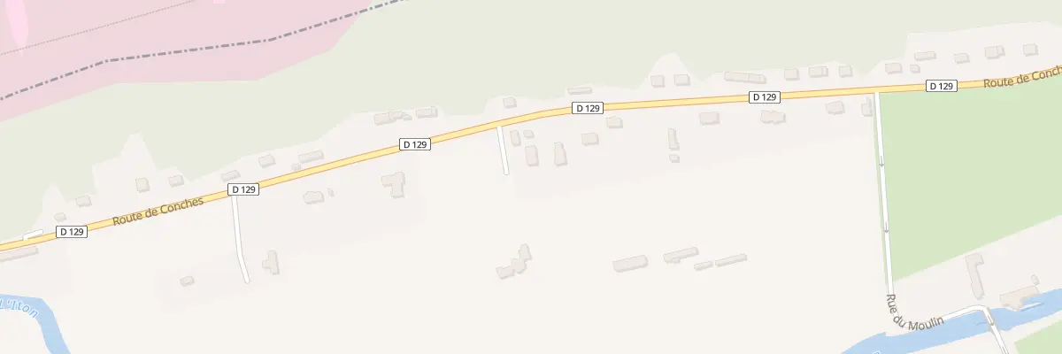 Plan du 12Q Rte de Conches à Arnières-sur-Iton